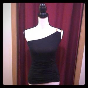 One shoulder tank